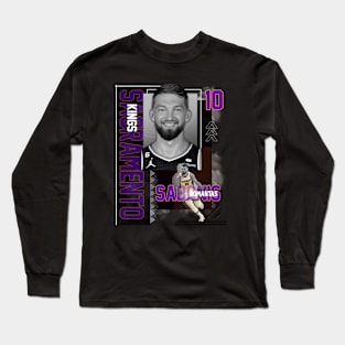 Sacramento Kings Domantas Sabonis 10 Long Sleeve T-Shirt